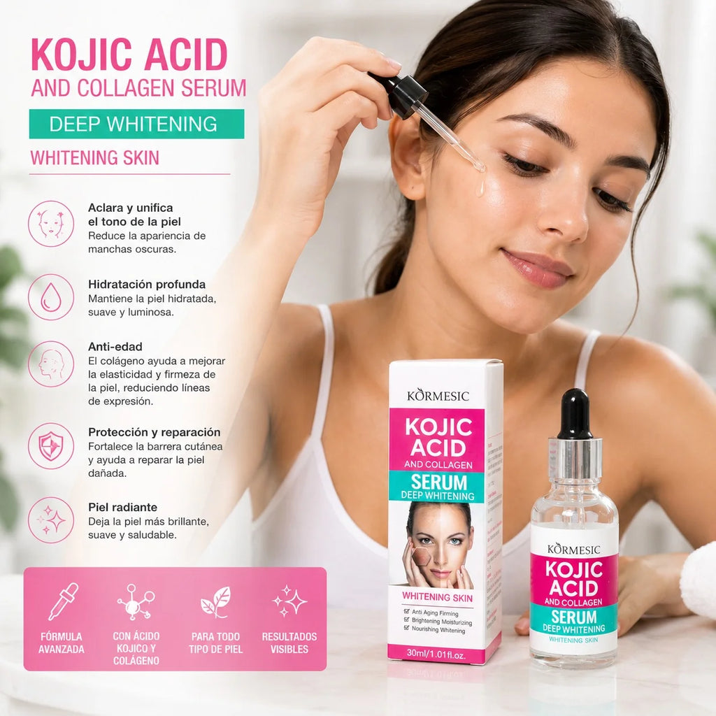 🧴Promoción 2 por 1 - Serum Facial Aclarante KOJIC🧪 x 2 UNIDADES💧🌟