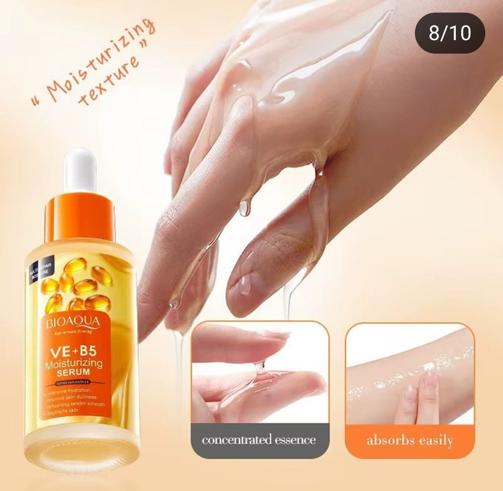 Kit VitaminaE+B5💊 - Caja De Lujo Bioaqua x6 Productos - Una Piel Visiblemente más Joven 💖