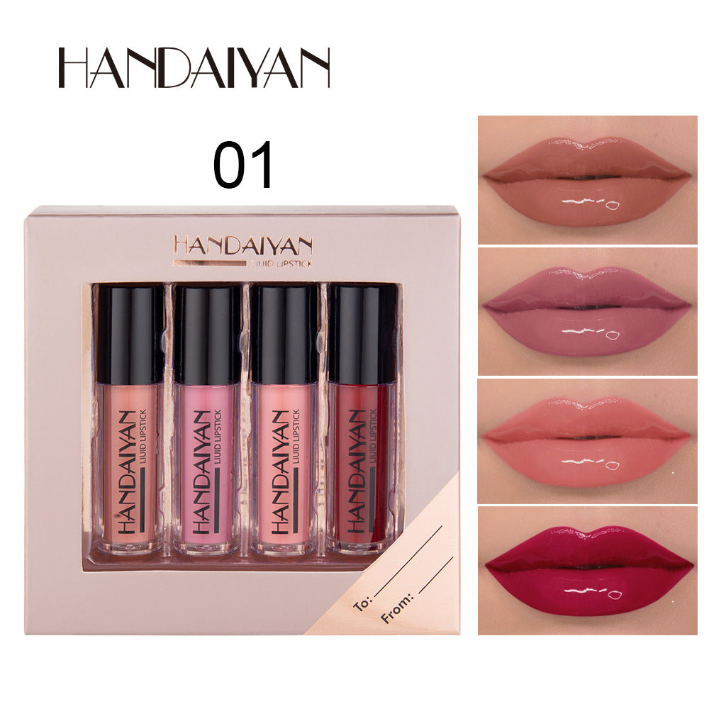 SET DE LABIALES HANDAIYAN x4 UND💄💋