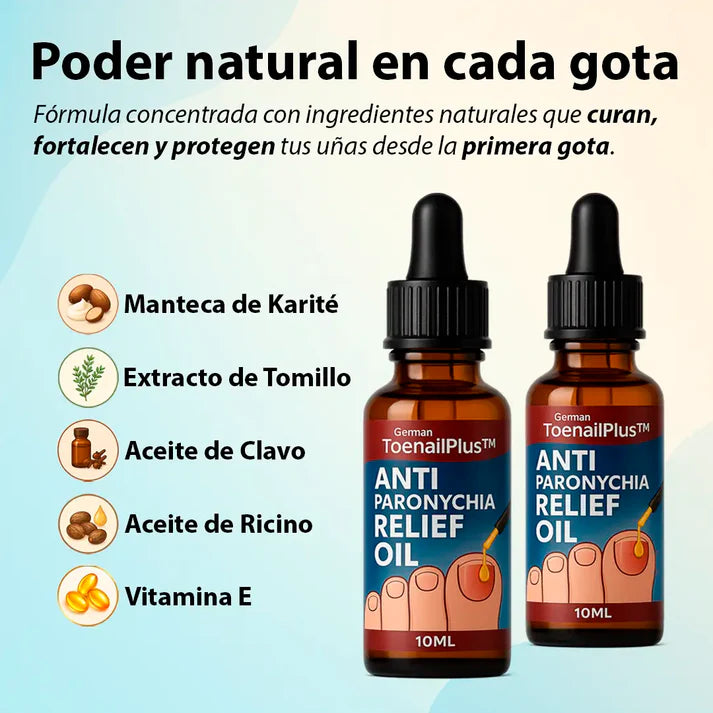 PACK 2 UNIDADES Anti Hongos Uñas - German Toenail Plus™ 2UND 30ml👋🦠
