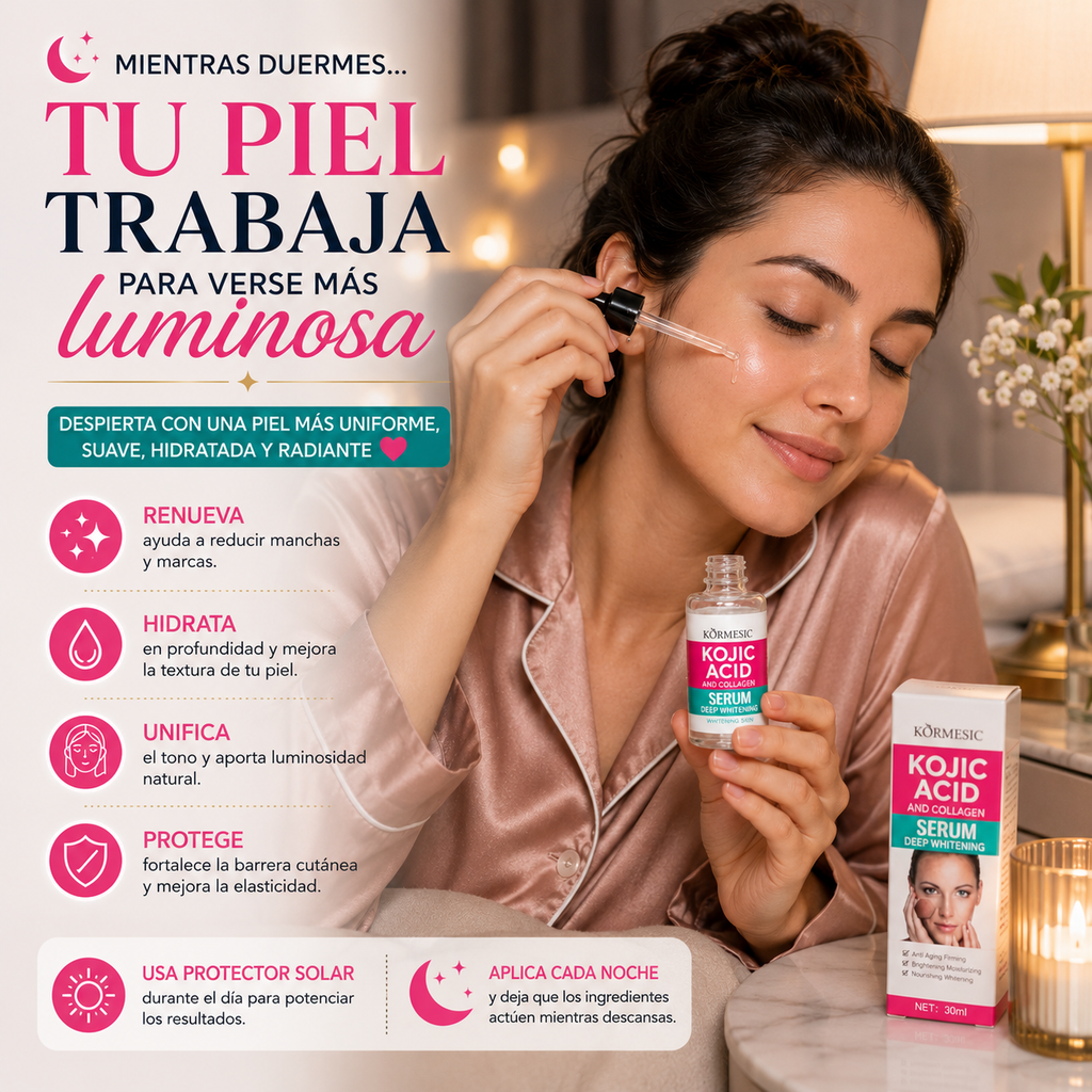🧴Promoción 2 por 1 - Serum Facial Aclarante KOJIC🧪 x 2 UNIDADES💧🌟