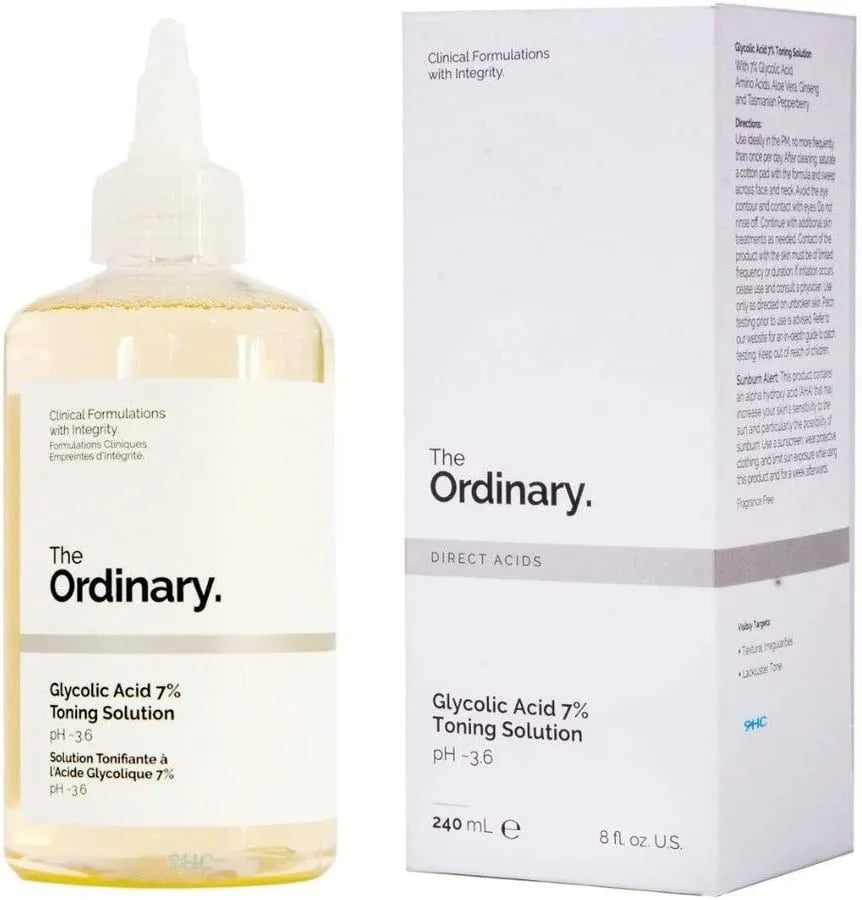 🧴The Ordinary ACIDO GLYCOLICO7%® 240ML 🧪 DESPIGMENTANTE🌘
