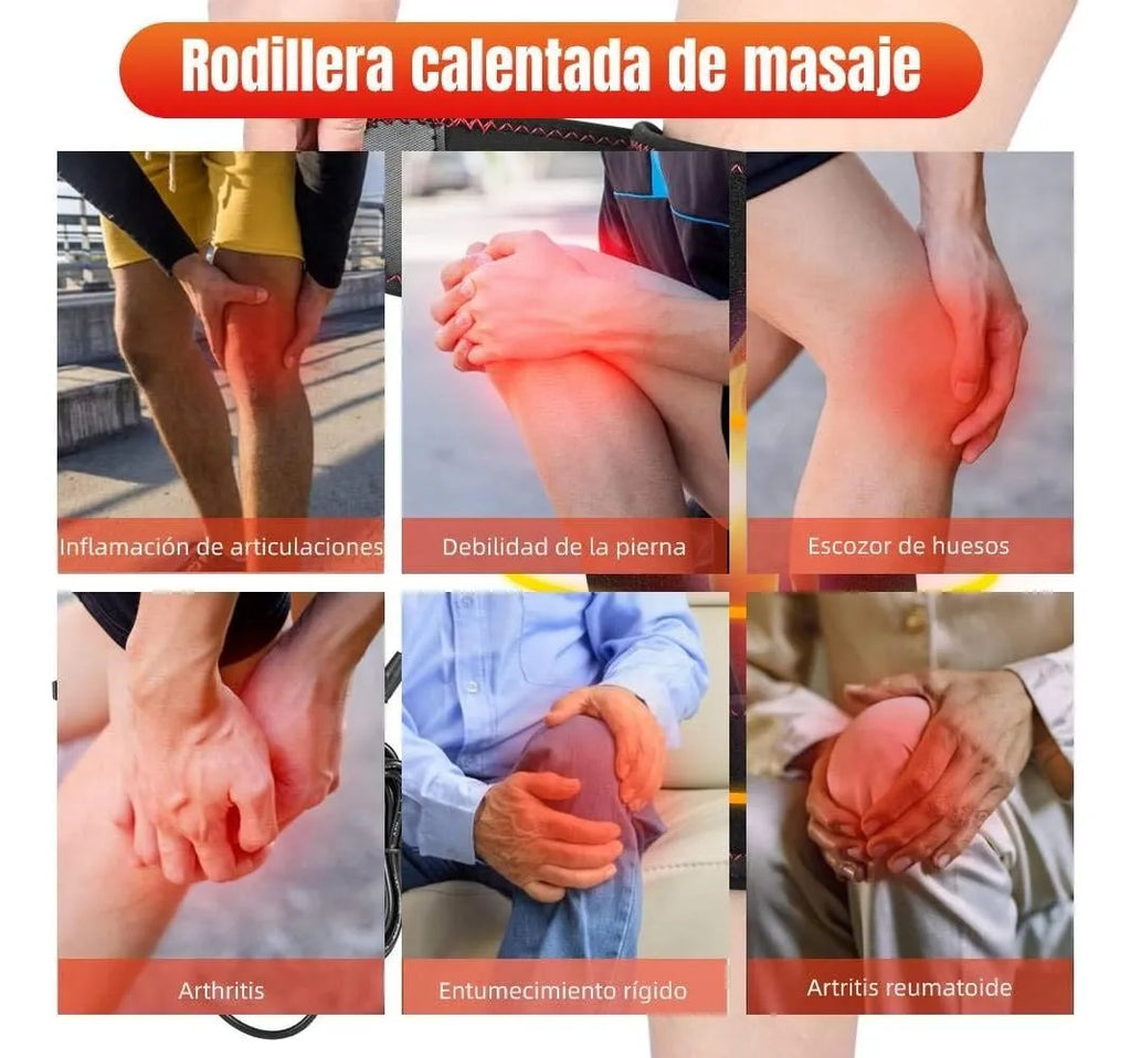 RODILLERA DIGITAL ELÉCTRICA | TERAPIA CALOR Y VIBRACION♨️