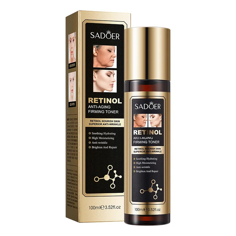 Kit Retinol Sadoer®️🪄- Renovación Celular - Caja De Lujo x5 Productos