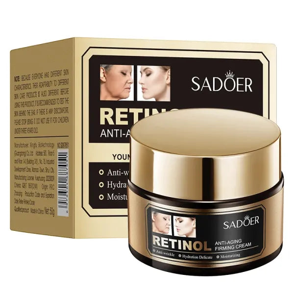 Kit Retinol Sadoer®️🪄- Renovación Celular - Caja De Lujo x5 Productos