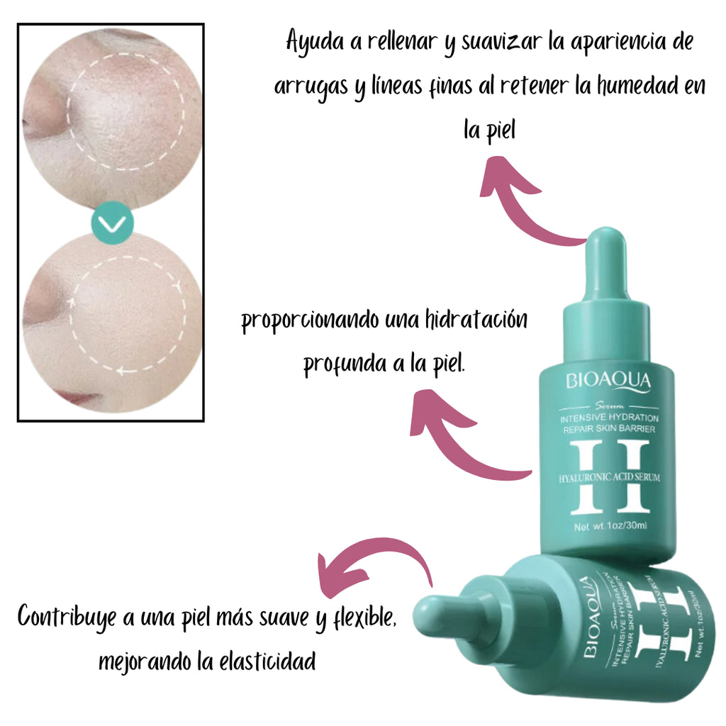 Kit Antiedad Bioaqua – Retinol, Vitamina C y Ácido Hialurónico