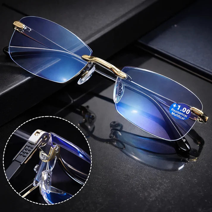 Pack de Gafas Antirayos Azules Multifocales Zoom + ESTUCHE Y PAÑO DE MICROFIBRA🎁