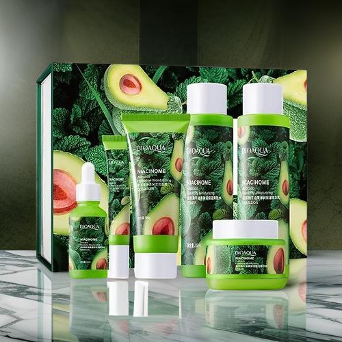 Kit Aguacate Bioaqua🥑- Caja De Lujo x6 Productos - Piel Radiante Todos los Días 🥑✨